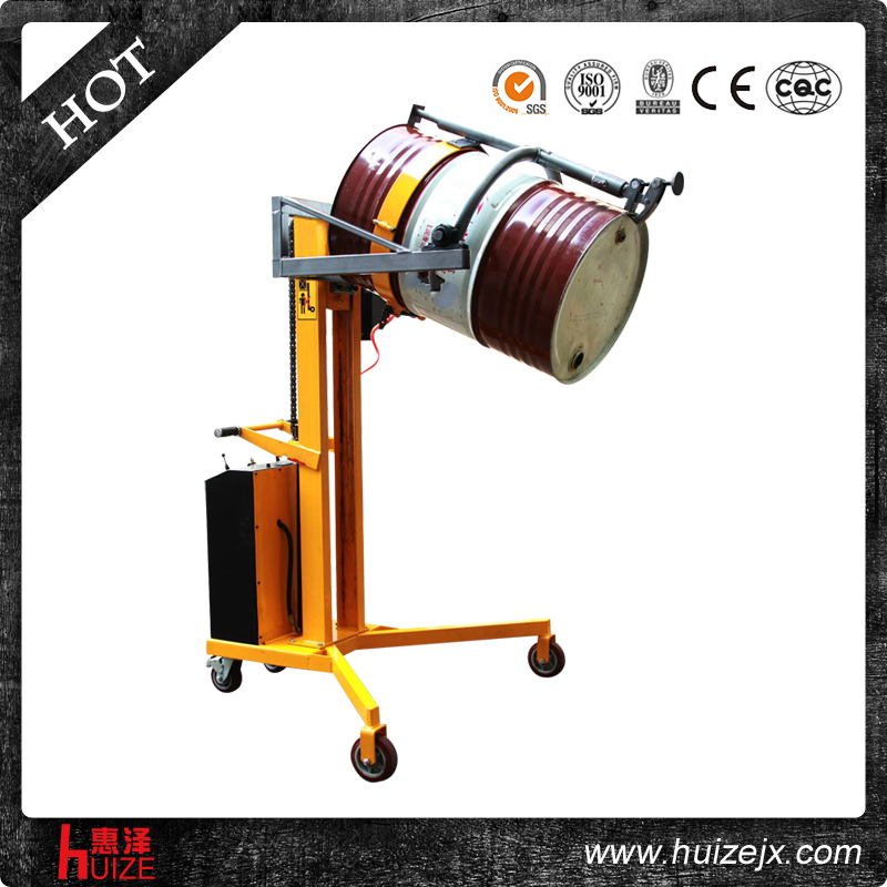 半電動(dòng)油桶車(chē)（直角腿，夾鐵桶翻轉）