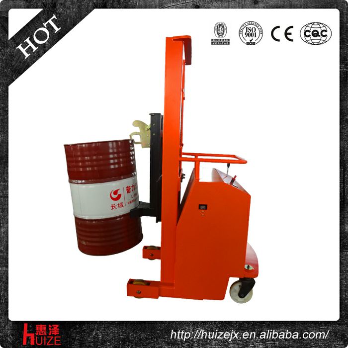 半電動(dòng)配重油桶車(chē)（無(wú)底腿，只堆垛，不翻轉）