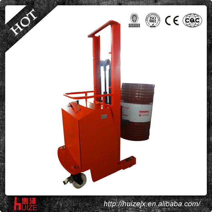 2半電動(dòng)配重油桶車(chē)（無(wú)底腿，只堆垛，不翻轉）