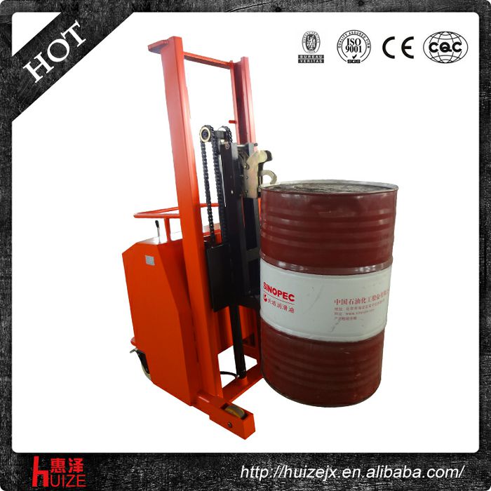 半電動(dòng)配重油桶車(chē)（無(wú)底腿,只堆垛，不翻轉）